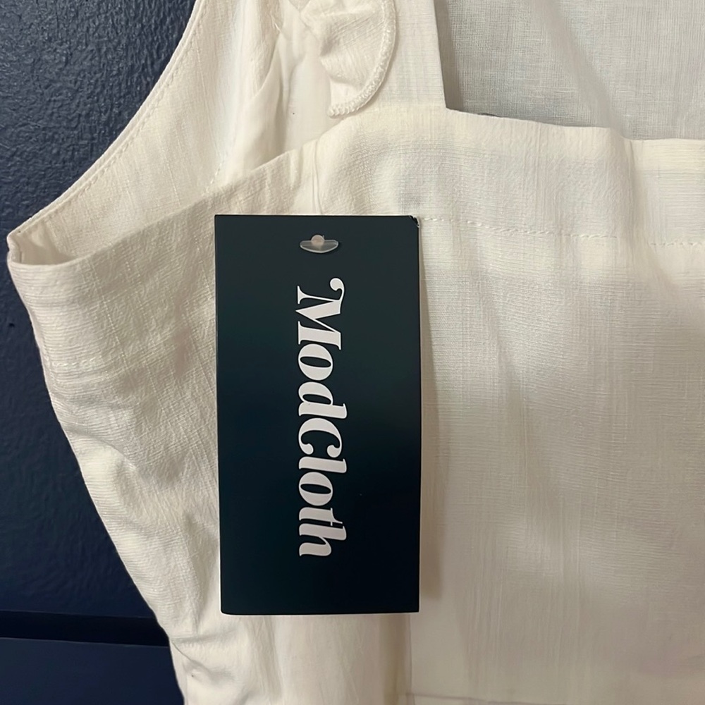 Modcloth White Mini Dress - Picture 4 of 6